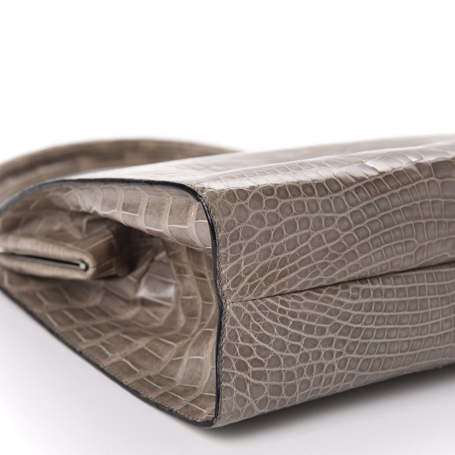 Prada Crocodile Frame Bag 6 of 9