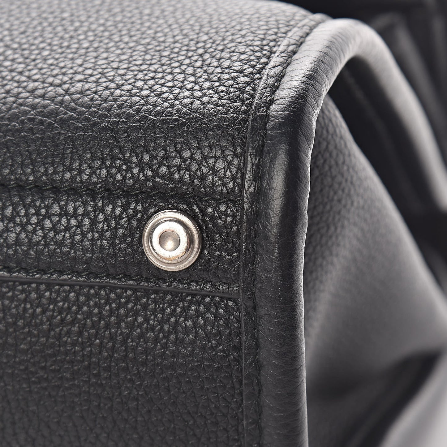 Veau Grana Small Tool Satchel Black