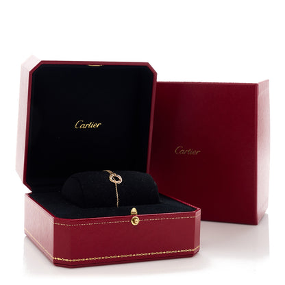 Cartier 18K Pink Yellow White Gold Trinity Bracelet 7 of 7