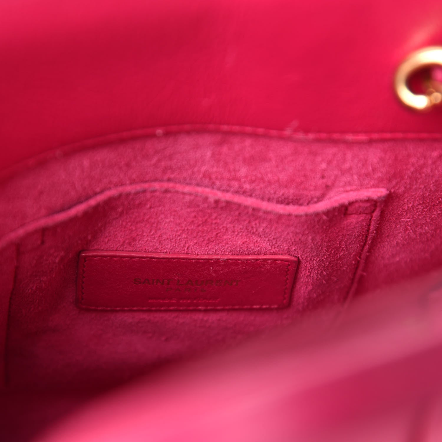 Saint Laurent Calfskin Nano Sac De Jour Lipstick Fuchsia 12 of 13