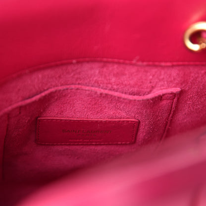 Saint Laurent Calfskin Nano Sac De Jour Lipstick Fuchsia 12 of 13