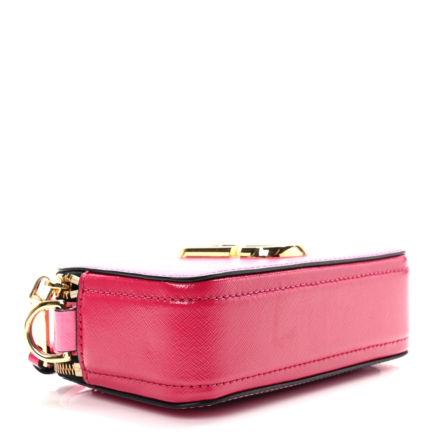 Marc Jacobs Saffiano Small Snapshot Camera Bag Pink 4 of 9