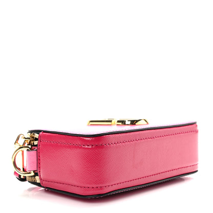 Marc Jacobs Saffiano Small Snapshot Camera Bag Pink 4 of 9