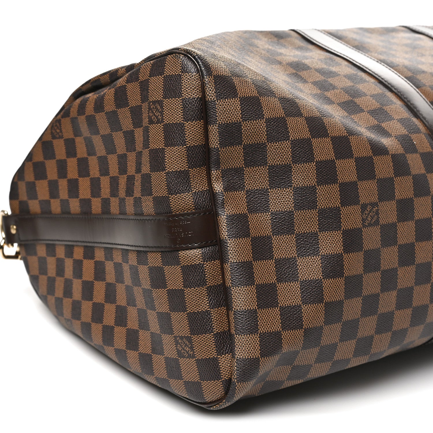 Louis Vuitton Damier Ebene Keepall Bandouliere 55 7 of 8