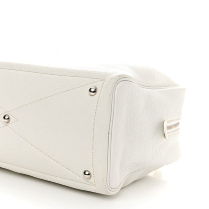 Hermes Taurillon Clemence Victoria II 35 White 10 of 11