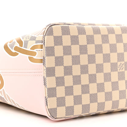 Louis Vuitton Damier Azur Nautical Neverfull MM 8 of 9