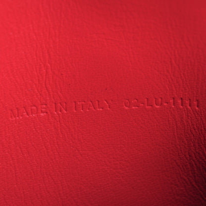 Christian Dior Lambskin Cannage New Lock Pouch Geranium 7 of 8