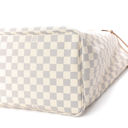 Louis Vuitton Damier Azur Neo Neverfull GM Rose Ballerine 11 of 12