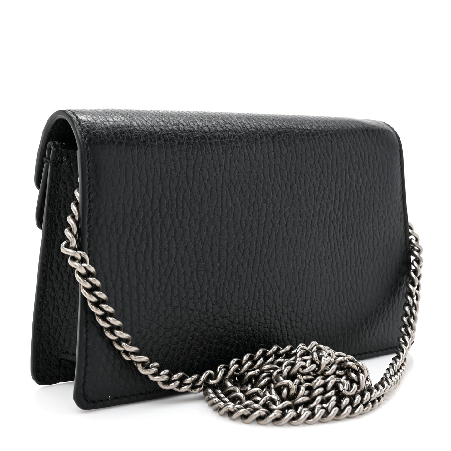 Calfskin Super Mini Dionysus Shoulder Bag Black