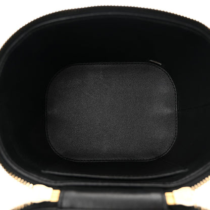 Chanel Lambskin Quilted Trendy Vanity Case Black 5 of 11