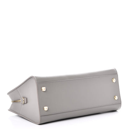 Saint Laurent Calfskin Small Monogram Cabas Fog 4 of 7