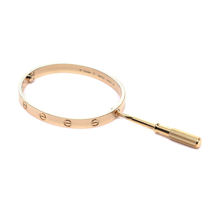 Cartier 18K Yellow Gold LOVE Bracelet 17 5 of 7