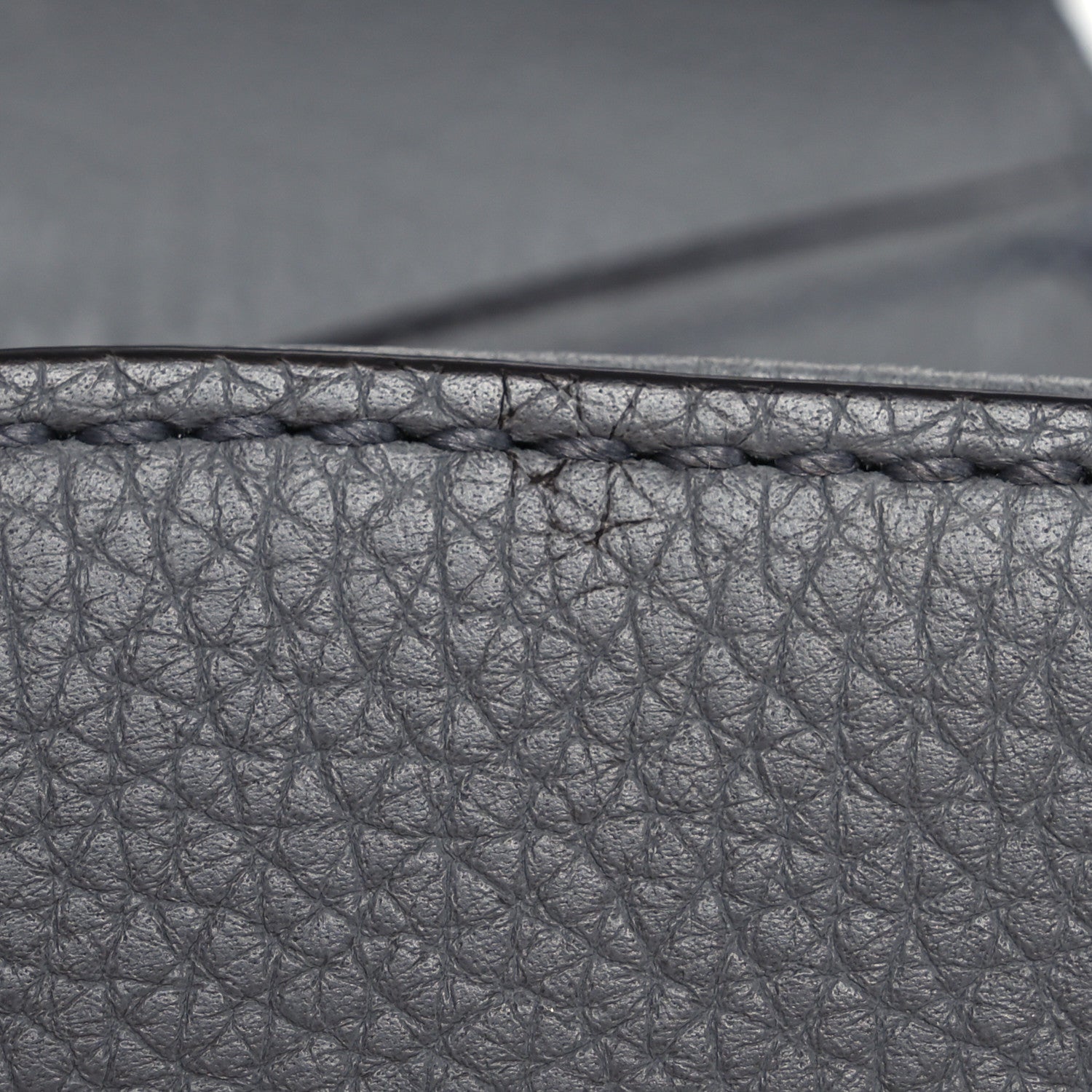 Gucci Cellarius Calfskin Mini GG Marmont Top Handle Bag Deep Grey 14 of 14