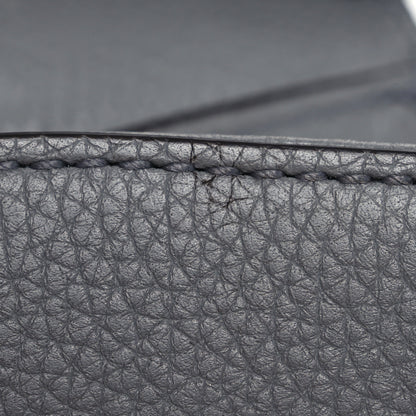 Gucci Cellarius Calfskin Mini GG Marmont Top Handle Bag Deep Grey 14 of 14