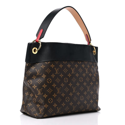 Louis Vuitton Monogram Tuileries Hobo Black 3 of 18
