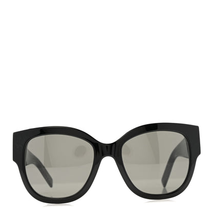 Saint Laurent Acetate Cateye Sunglasses SL M95 F Black 3 of 16