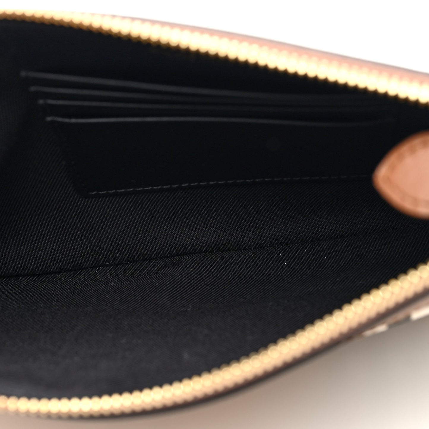 Horseferry Check Peyton Crossbody Clutch Bag Malt Brown