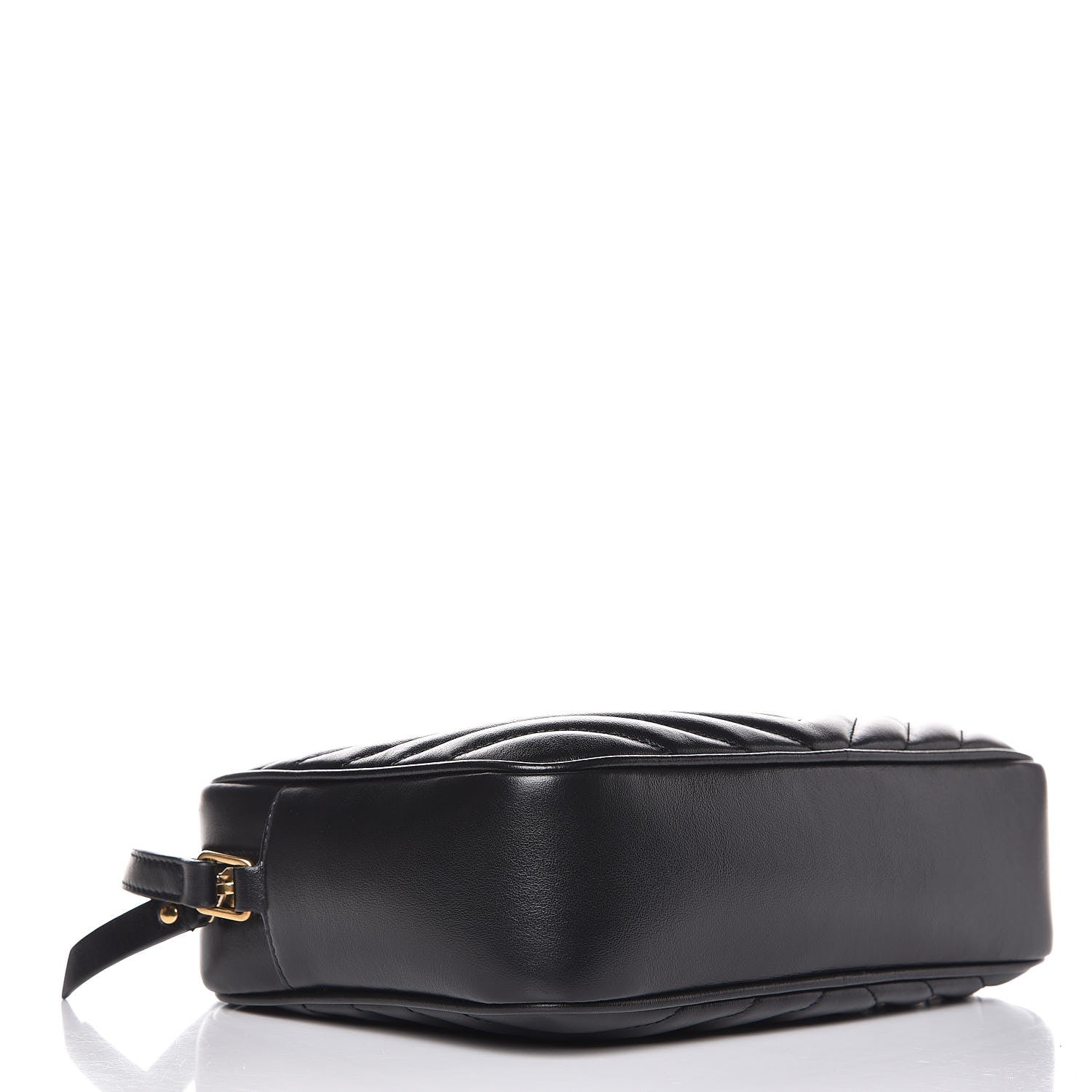 Saint Laurent Calfskin Matelasse Monogram Lou Camera Bag Black 4 of 8