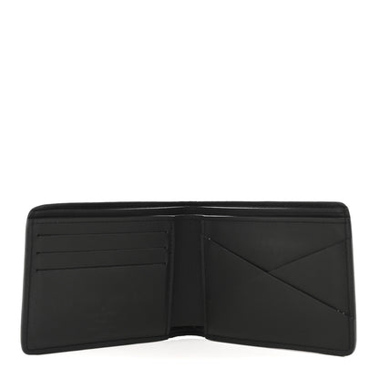 Louis Vuitton Calfskin Monogram Shadow Multiple Wallet Black 5 of 11