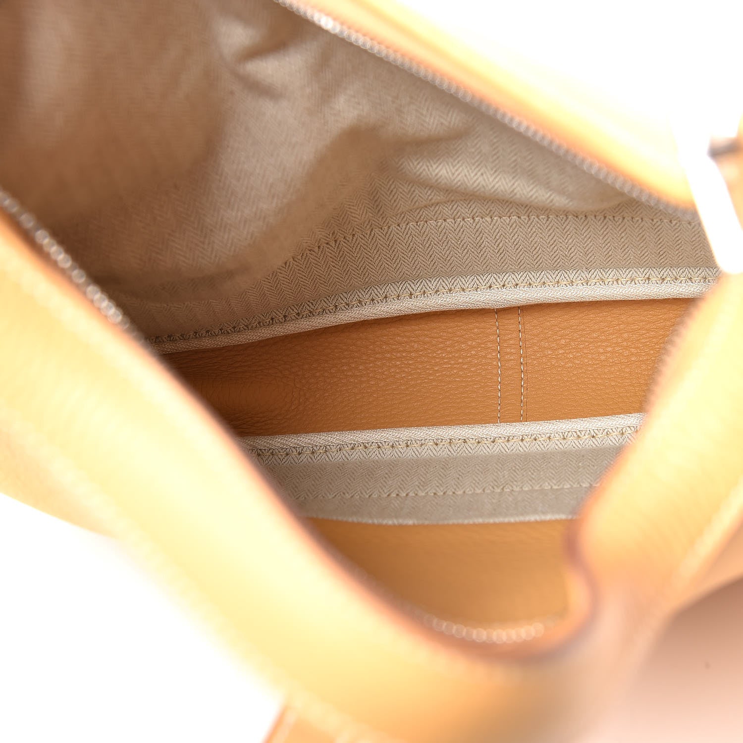 Hermes Taurillon Clemence Sac Trim II 35 Naturel Sable 7 of 15