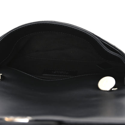 Chanel Calfskin Quilted CC Uniform Flap Belt Bag Black 5 of 11