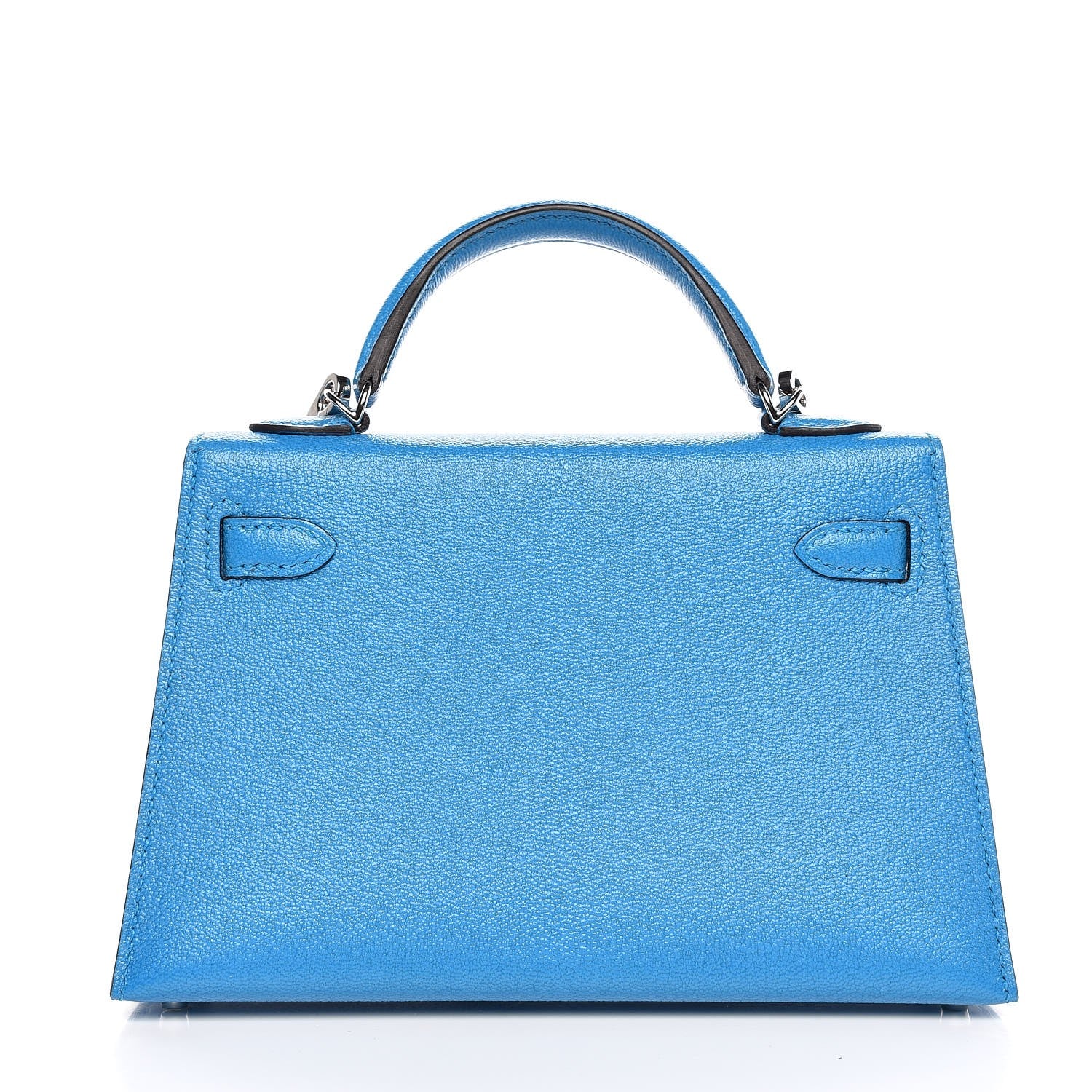 Hermes Chevre Mysore Mini Kelly Sellier 20 Bleu Zanzibar 4 of 30