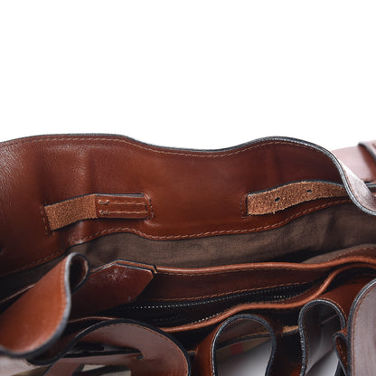 Burberry Bridle Calfskin House Check Kenton Hobo Brown 13 of 27