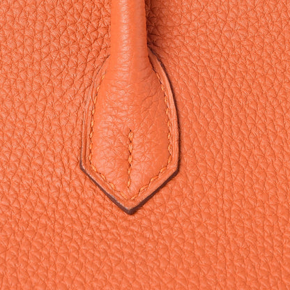 Hermes Togo Birkin 25 Orange 26 of 30