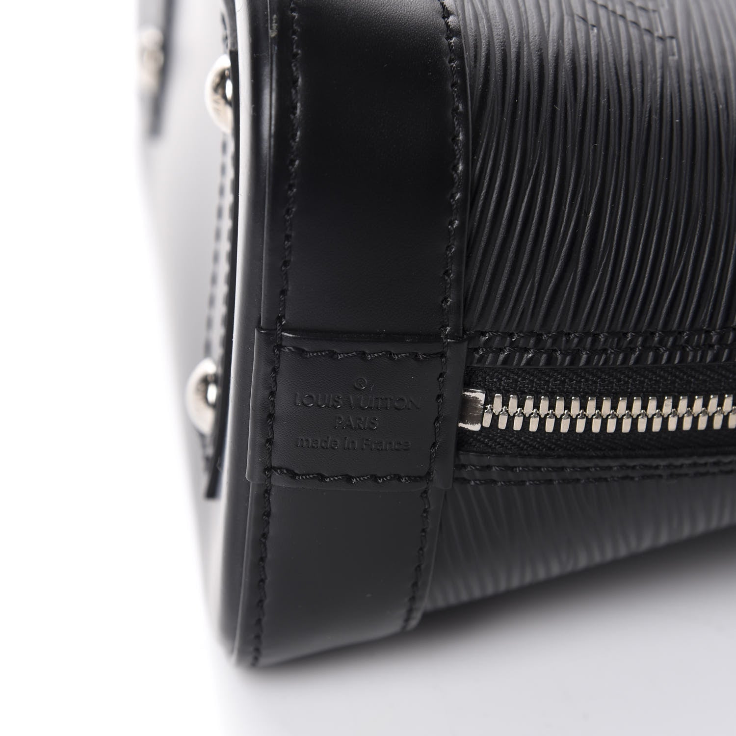 Louis Vuitton Epi Alma BB Black 8 of 9