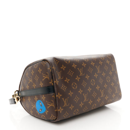 Louis Vuitton Monogram My World Tour Speedy Bandouliere 30 Black 4 of 13