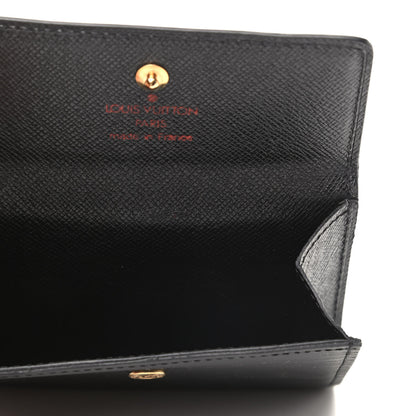 Louis Vuitton Epi Ludlow Wallet Black 5 of 9