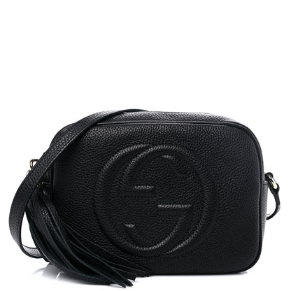 Gucci Pebbled Calfskin Small Soho Disco Bag Black 1 of 7