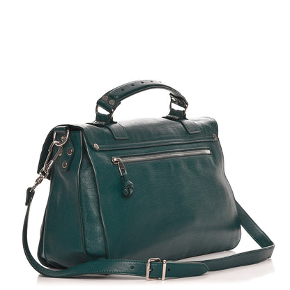 Proenza Schouler Lambskin Medium PS1 Satchel Dark Teal 4 of 9