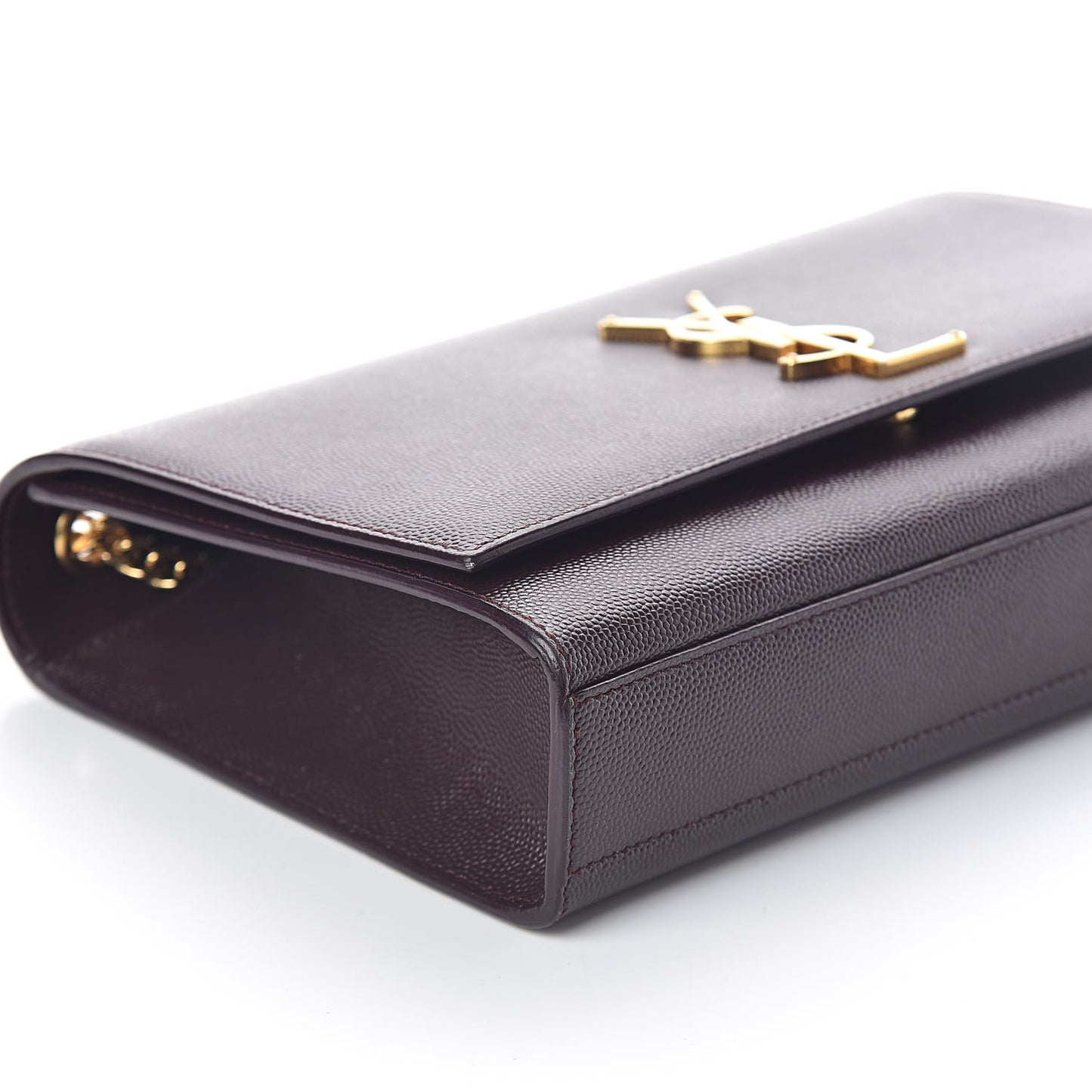 Grain De Poudre Medium Classic Monogram Kate Satchel Amaranto