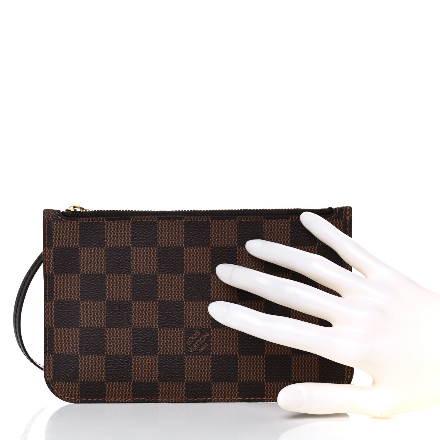 Louis Vuitton Damier Ebene Neverfull PM Pochette 2 of 8