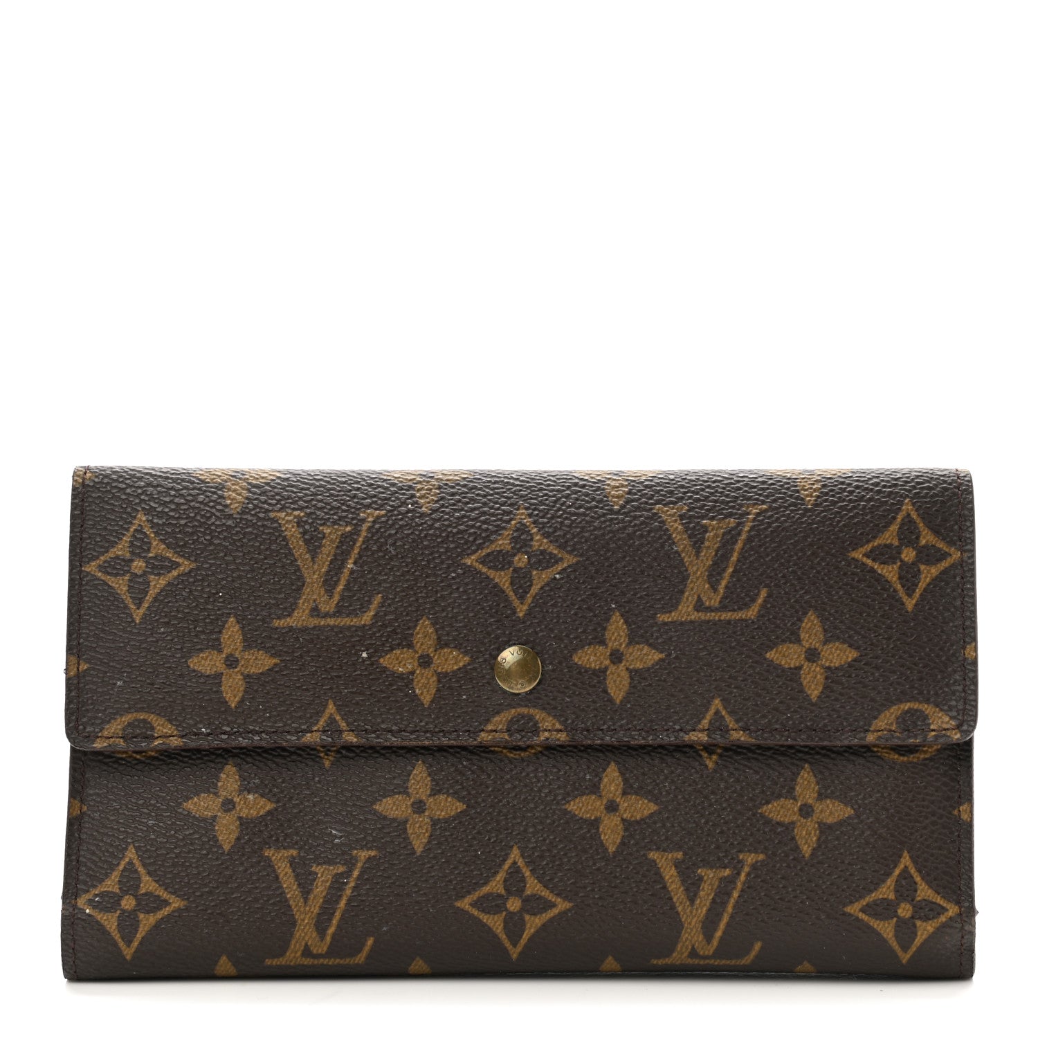 Louis Vuitton Monogram Porte Tresor International Wallet 1 of 11