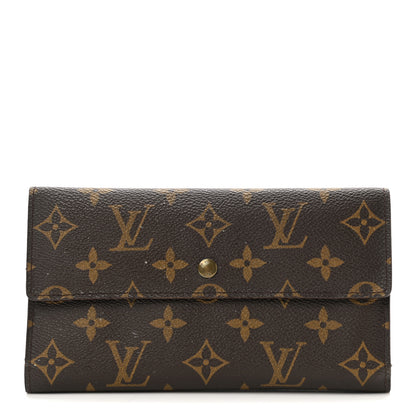 Louis Vuitton Monogram Porte Tresor International Wallet 1 of 11