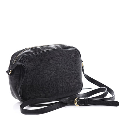 Gucci Pebbled Calfskin Small Soho Disco Bag Black 3 of 13