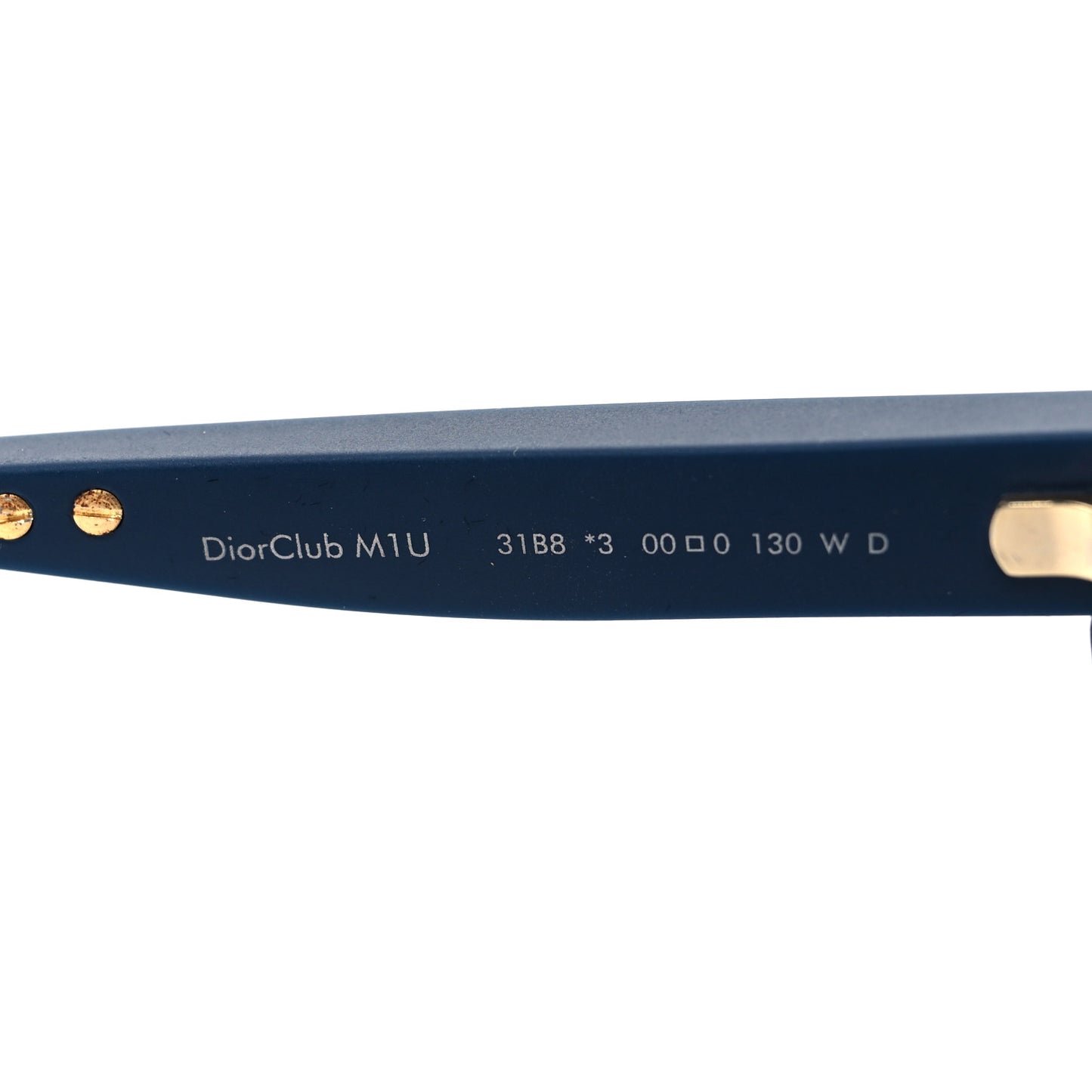 Oblique Diorclub M1U Mask Sunglasses Blue