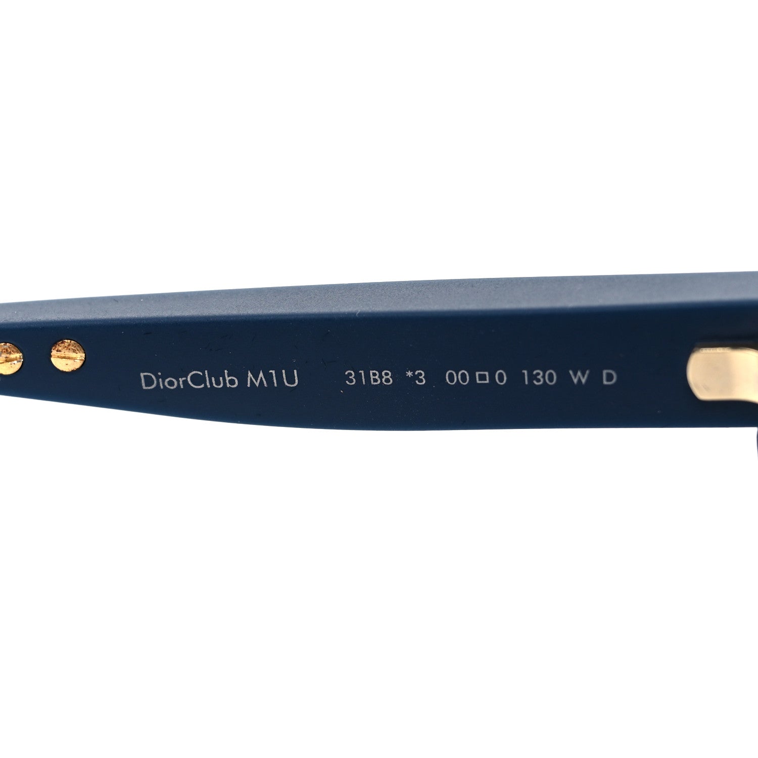 Christian Dior Oblique Diorclub M1U Mask Sunglasses Blue 7 of 8