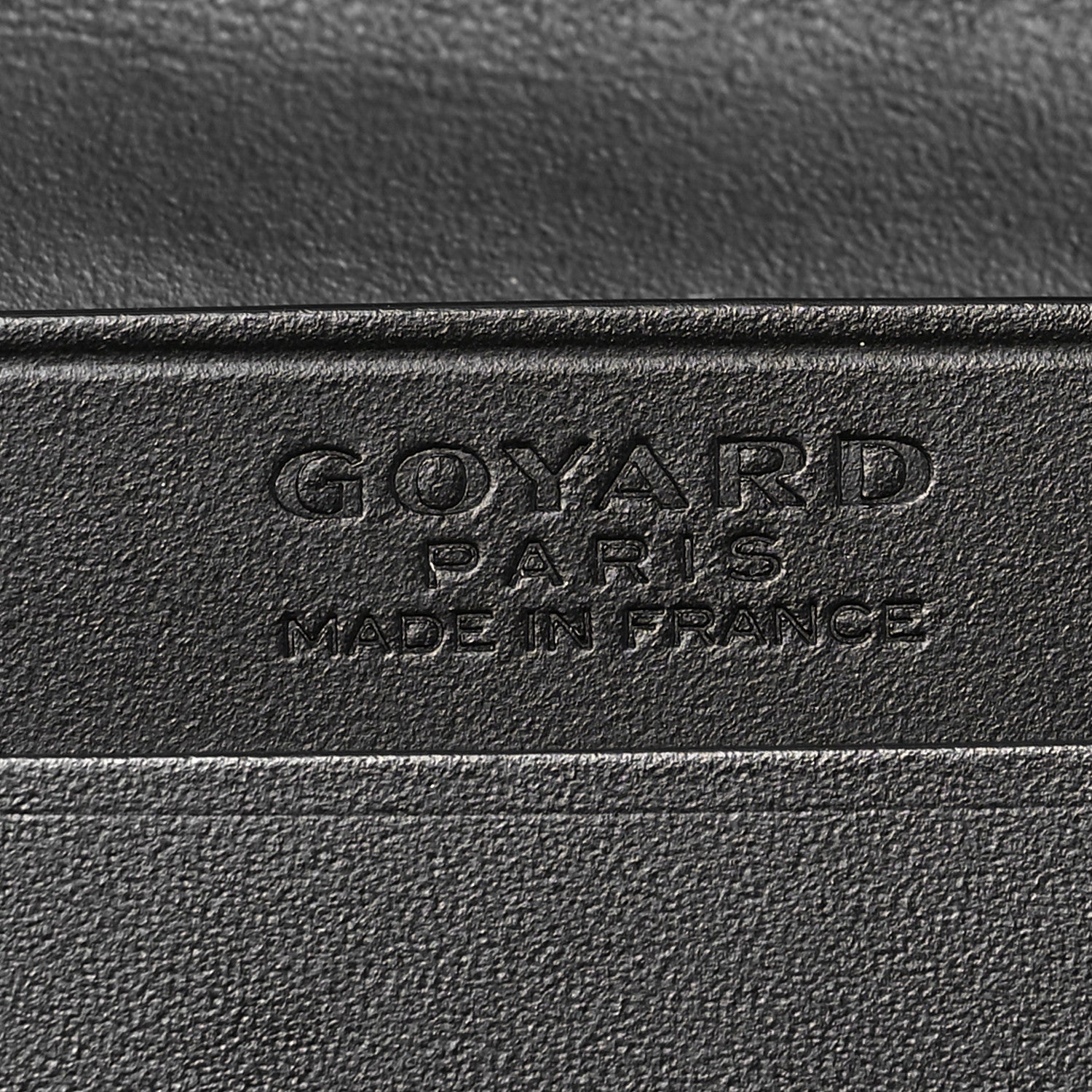 Goyard Goyardine Business Card Holder Black 6 of 7