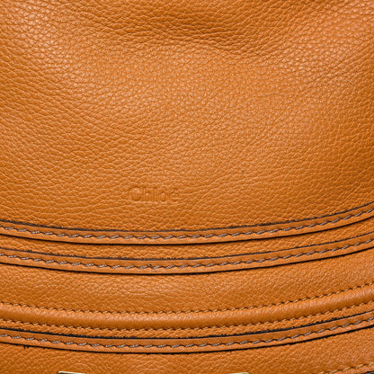 Chloe Calfskin Large Marcie Satchel Brown Sugar 9 of 11