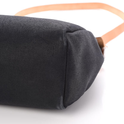 Hermes Toile Vache Calfskin Herbag 30 PM Black Natural 14 of 14
