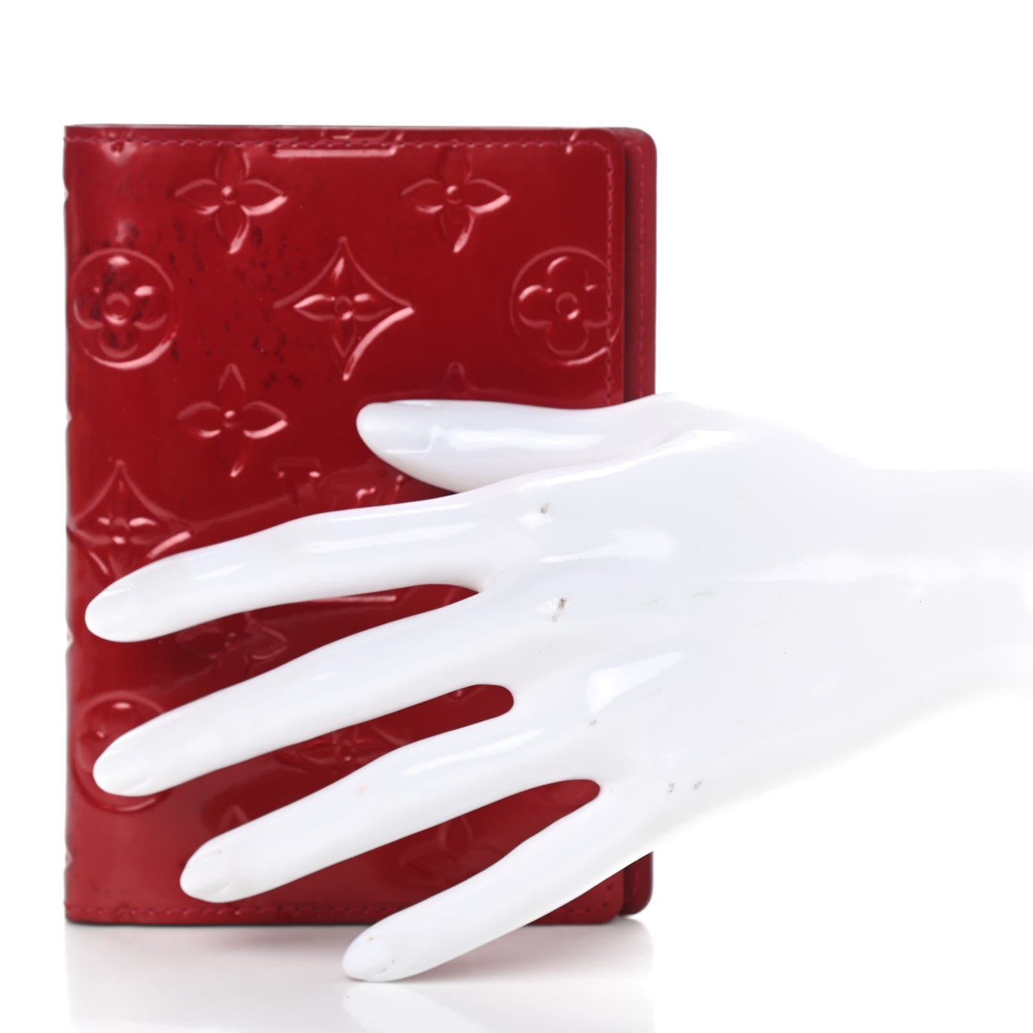 Louis Vuitton Vernis Small Ring Agenda Cover Pomme D'Amour 2 of 7