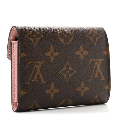 Louis Vuitton Monogram Victorine Wallet Rose Ballerine 3 of 7