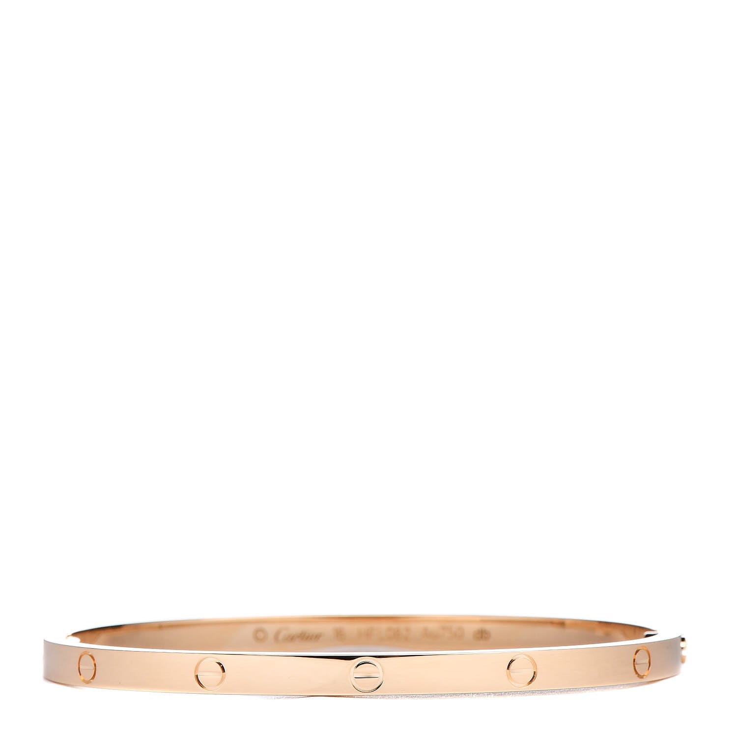Cartier 18K Yellow Gold Small LOVE Bracelet 16 1 of 8