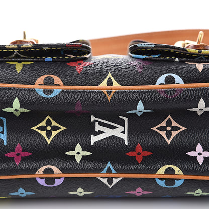 Louis Vuitton Monogram Multicolor Lodge PM Black 7 of 16