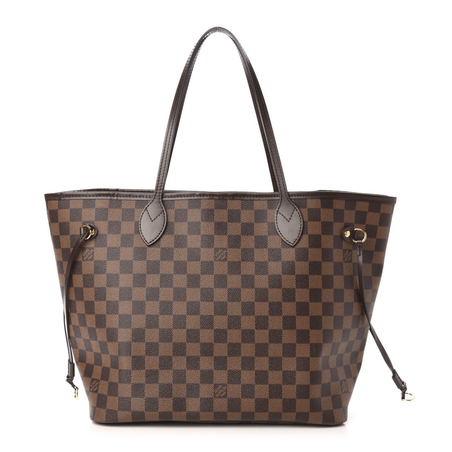 Damier Ebene Neo Neverfull MM Rose Ballerine