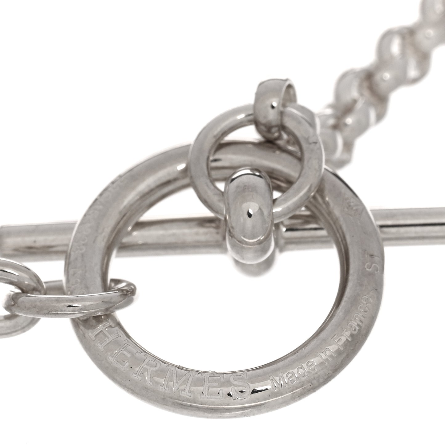 Sterling Silver Chaine d'Ancre Punk Bracelet ST