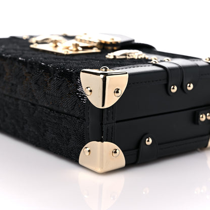 Louis Vuitton Sequins Petite Malle Black 7 of 9